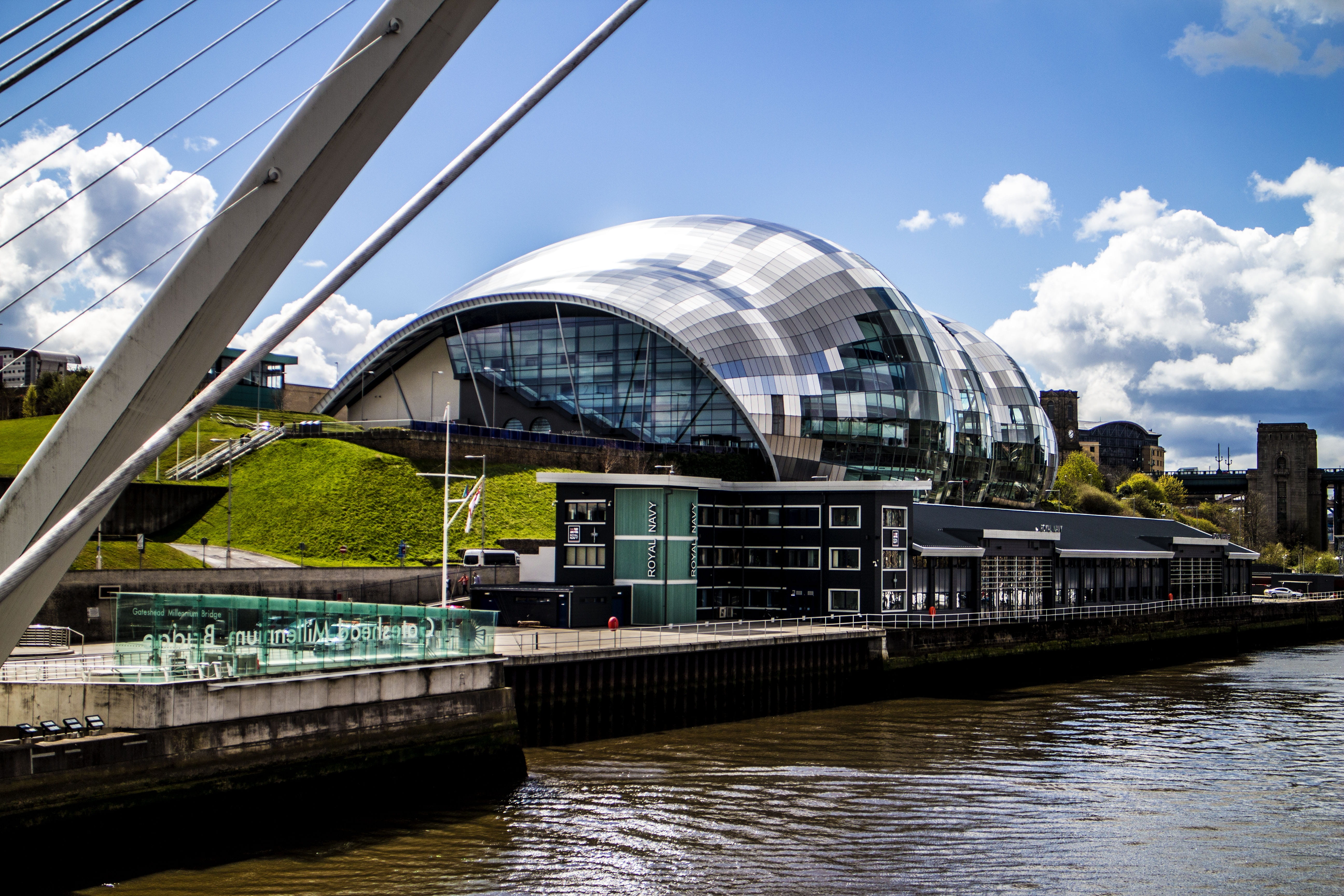 newcastle, river, structure, built structure, water, architecture
