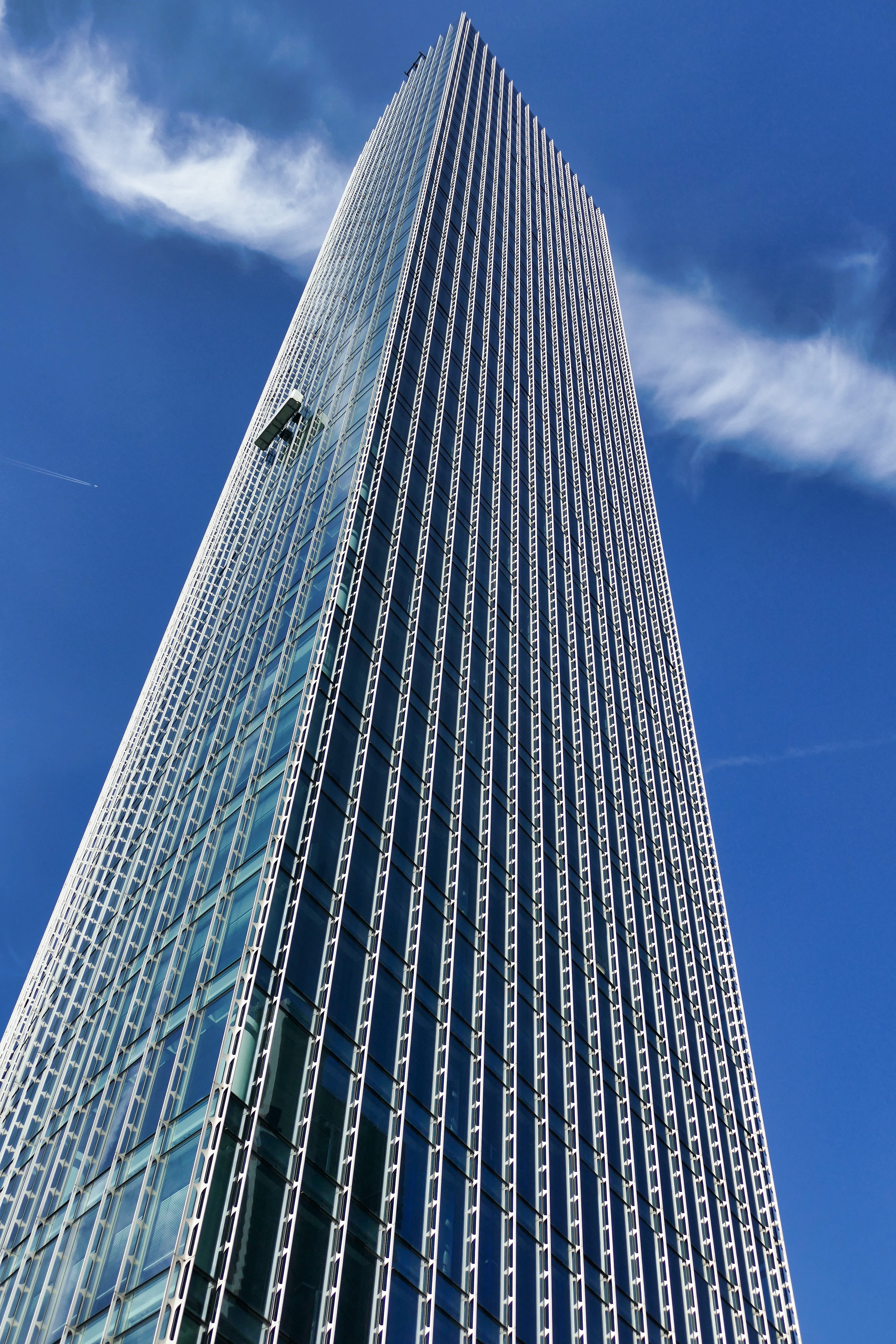 skyscraper, facade, architecture, modern, view, building, structure