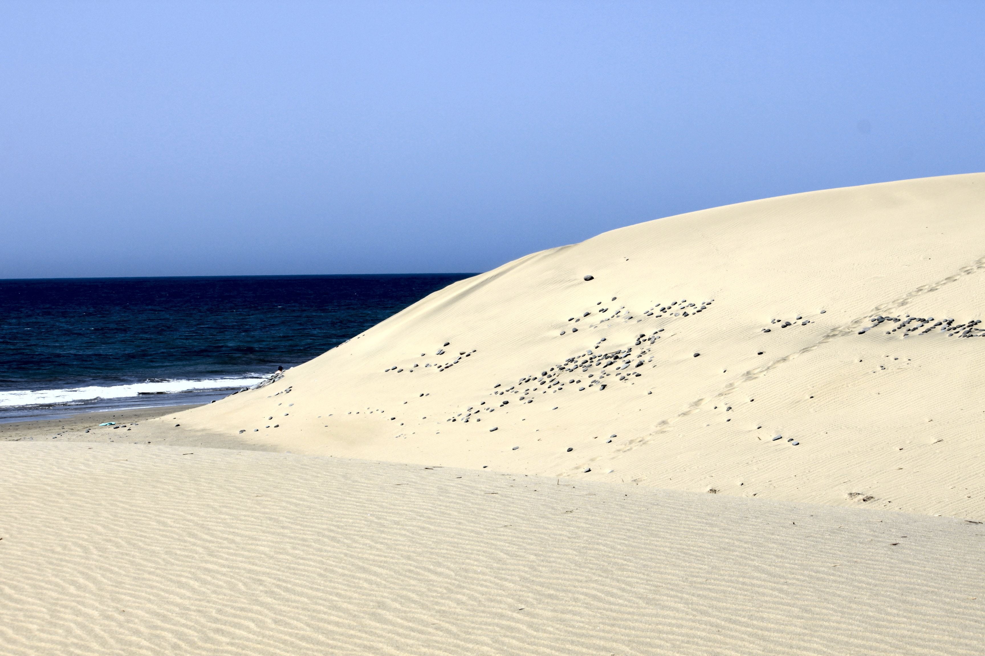 maspalomas, gran canaria, beach, spain, canary islands, summer