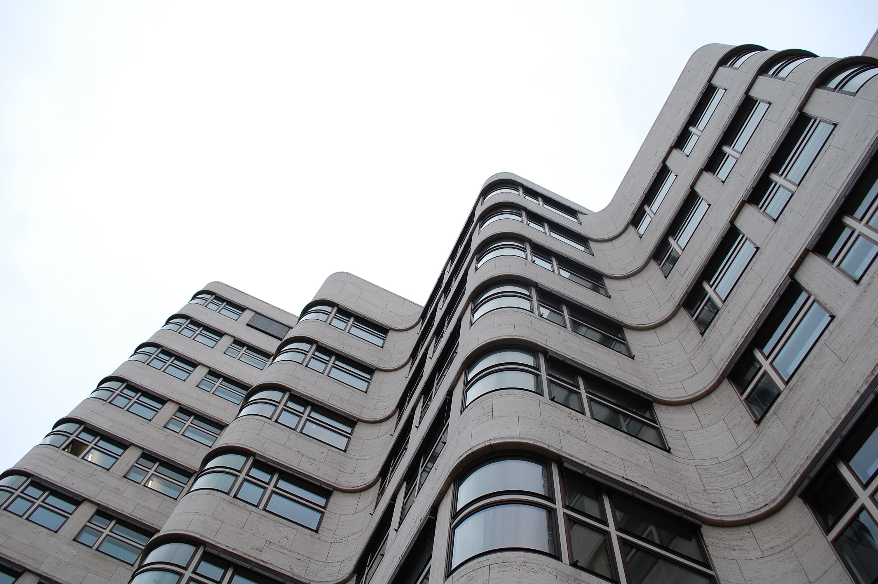 berlin, building, waves, building exterior, built structure