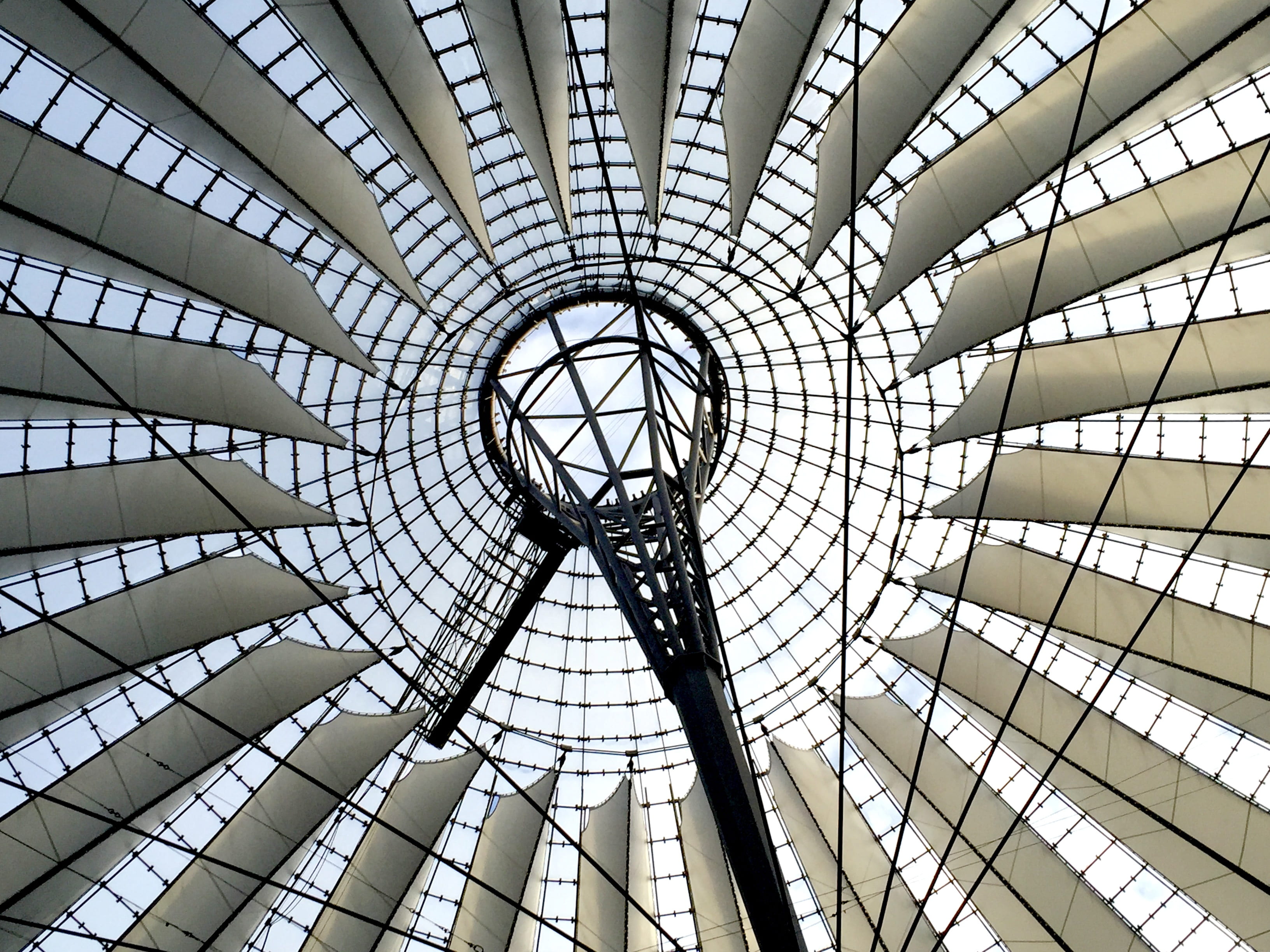 architecture, fan, abstract, structure, design, pattern, ceiling