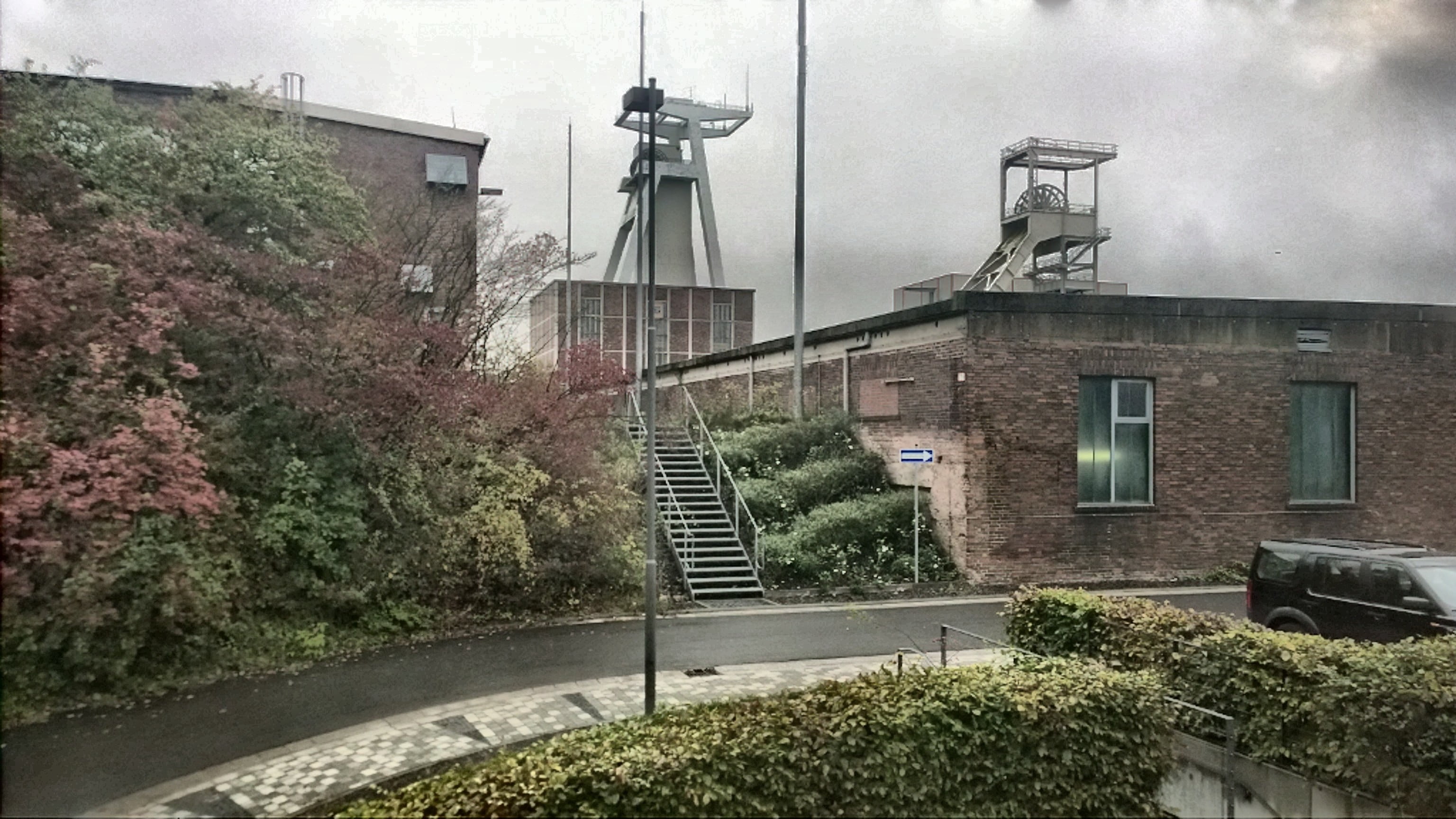mining, saarland, pit, headframe, building exterior, built structure