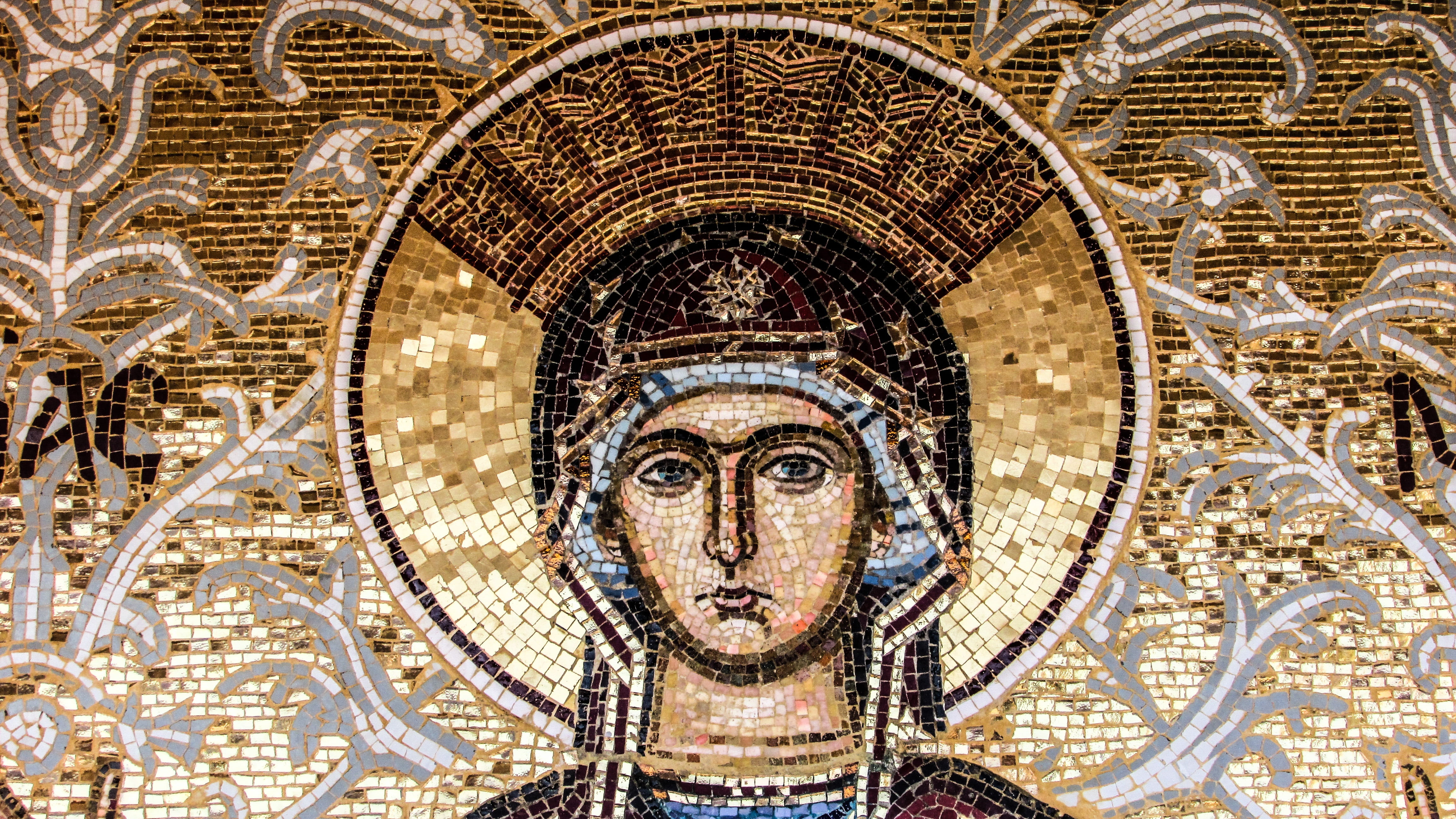 mosaic, ayia napa, virgin mary, cyprus, architecture, the past