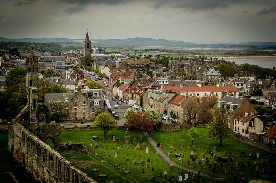 HD wallpaper: st andrews, scotland, united kingdom, tourism