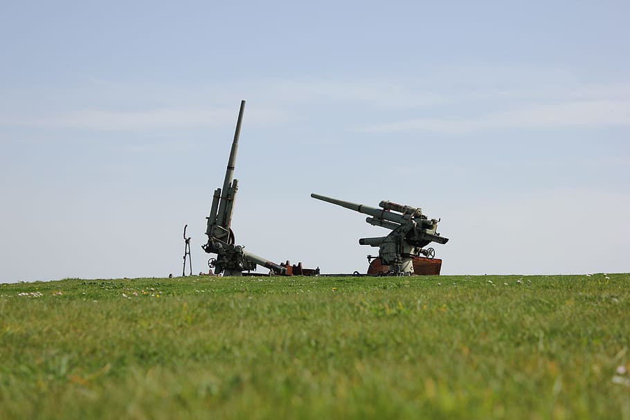Armament, Cannon, War, Historical, Shoot, field, grass, agriculture HD wallpaper