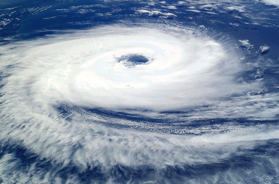 photo of typhoon, cyclone, catarina, hurricane, tropical cyclone