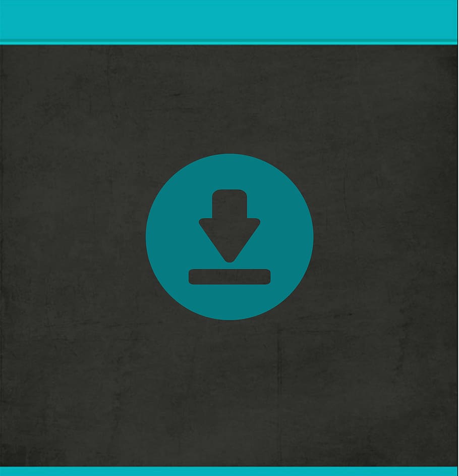 download logo, arrow, computer, data, downloading, symbol, sign HD wallpaper