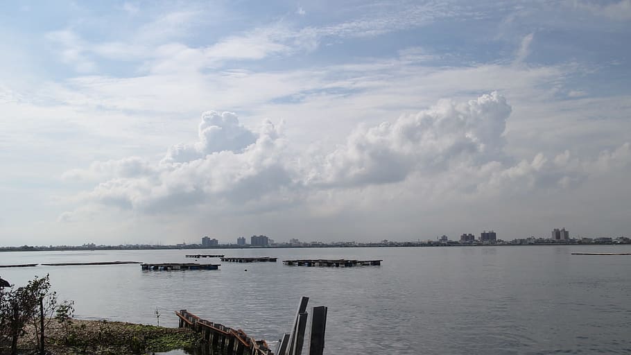 cloud, travel, sea, sky, tourism, summer, journey, landscape HD wallpaper