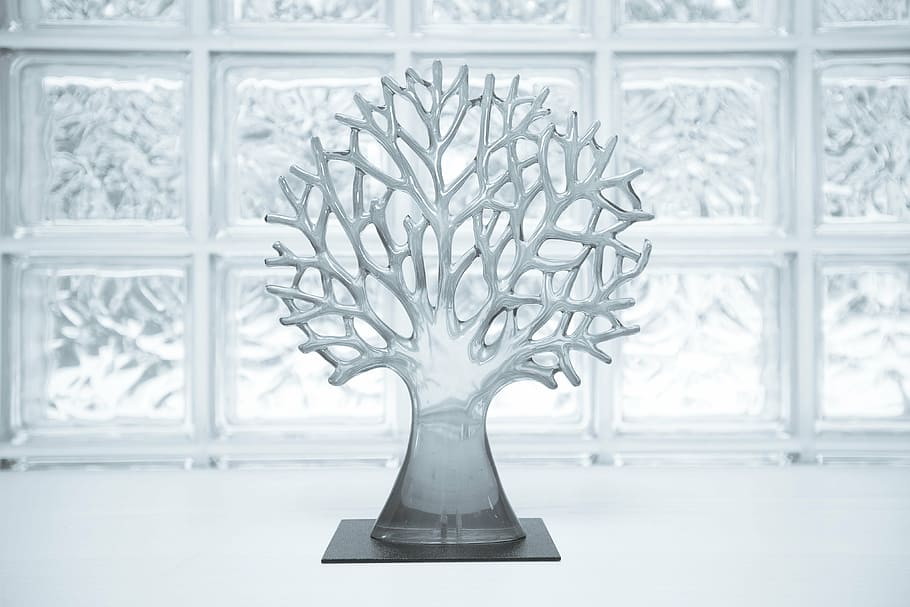 ornament, tree, decorations, sculpture, art, domestic Room HD wallpaper