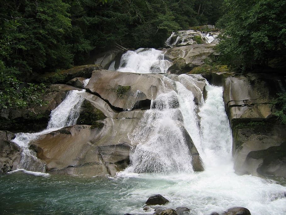 clayton, falls, bella, british, columbia, waterfall, west, coast HD wallpaper