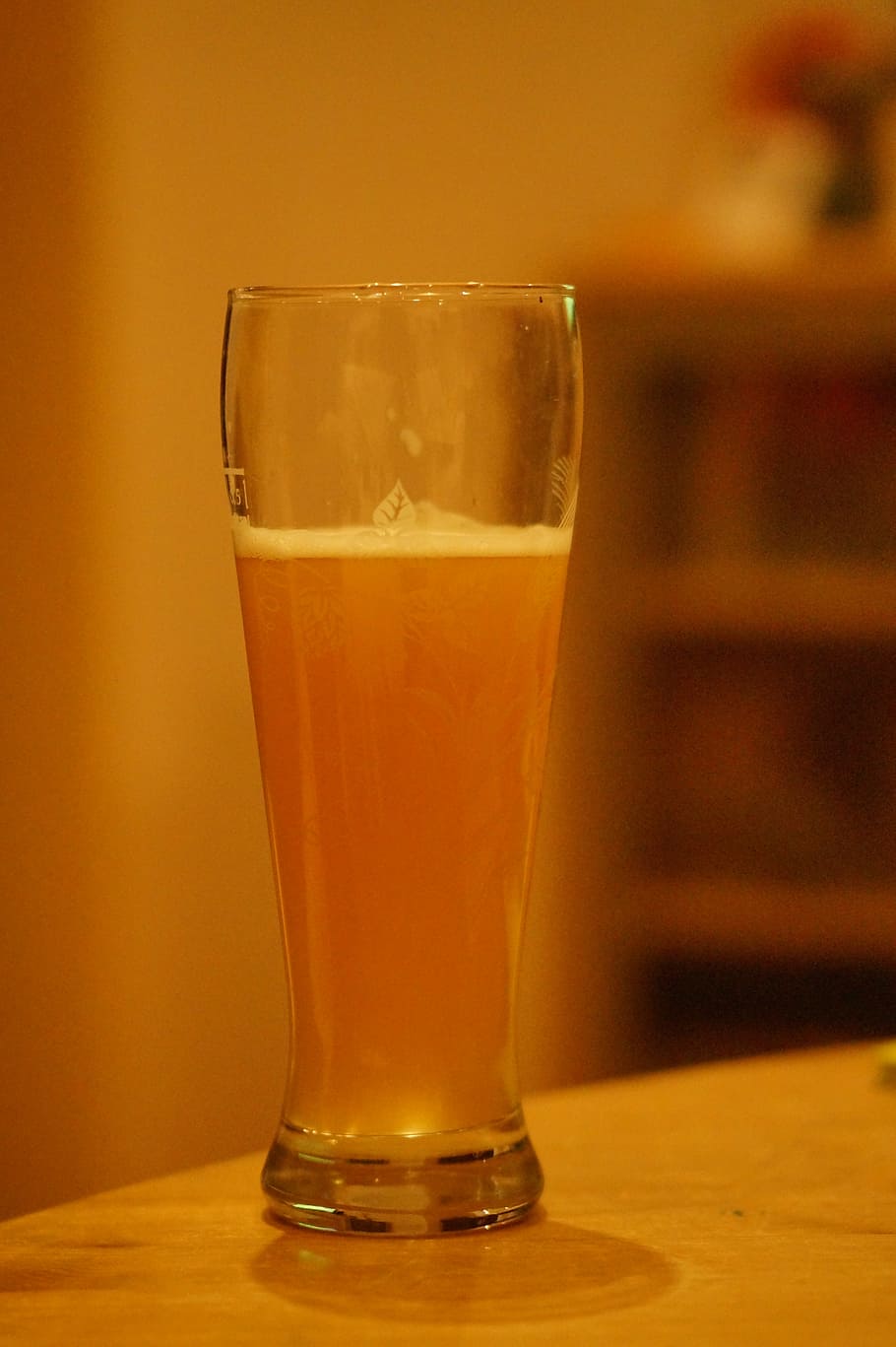beer, wheat beer, beer glass, drinking beer, thirst, refreshment, HD wallpaper
