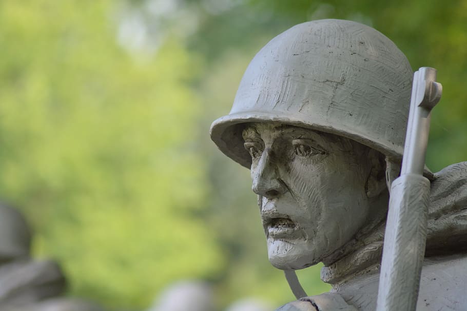 washington, monument, soldier, sculpture, focus on foreground HD wallpaper