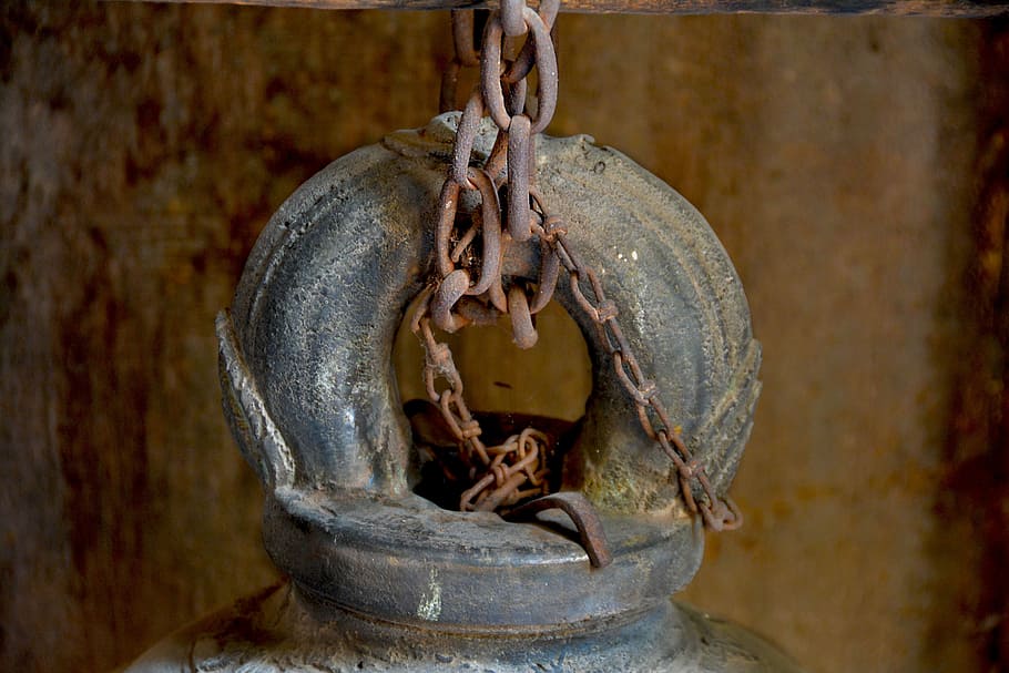 Chain, Metal, Iron, Link, Steel, rusty, strength, old, holding HD wallpaper