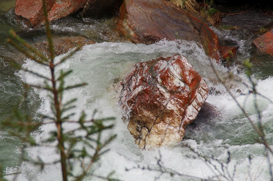 river, rapids, ticino, water, nature, cold temperature, no people HD wallpaper