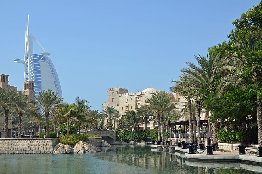 Al Arab, Dubai, u a e, hotel, burj al arab, architecture, building