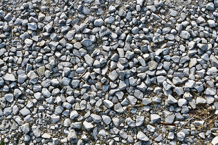 pile of gravel, pebble, stones, lane, fixed, aggregate, pattern, HD wallpaper