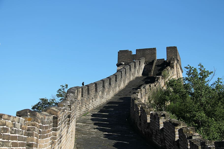 great wall of china, the great wall, the great wall at mutianyu, HD wallpaper