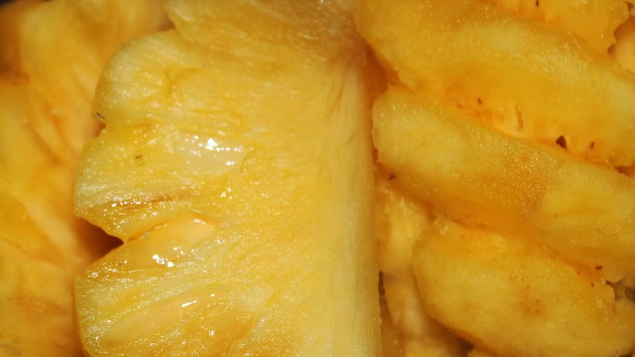pineapple, fruit, fresh, juice, fresh fruit, dish, food and drink HD wallpaper