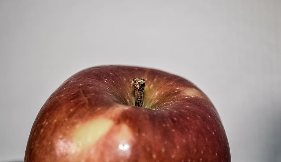 apple, fruit, red, vitamins, frisch, healthy eating, wellbeing HD wallpaper