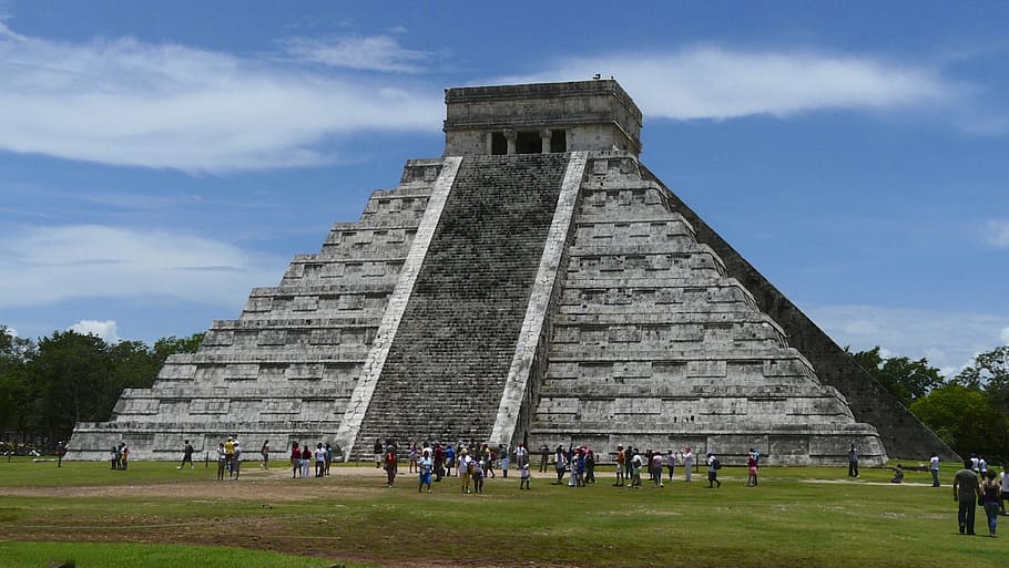 Mexico, Building, Historically, cichen-itza, monument, tourists HD wallpaper