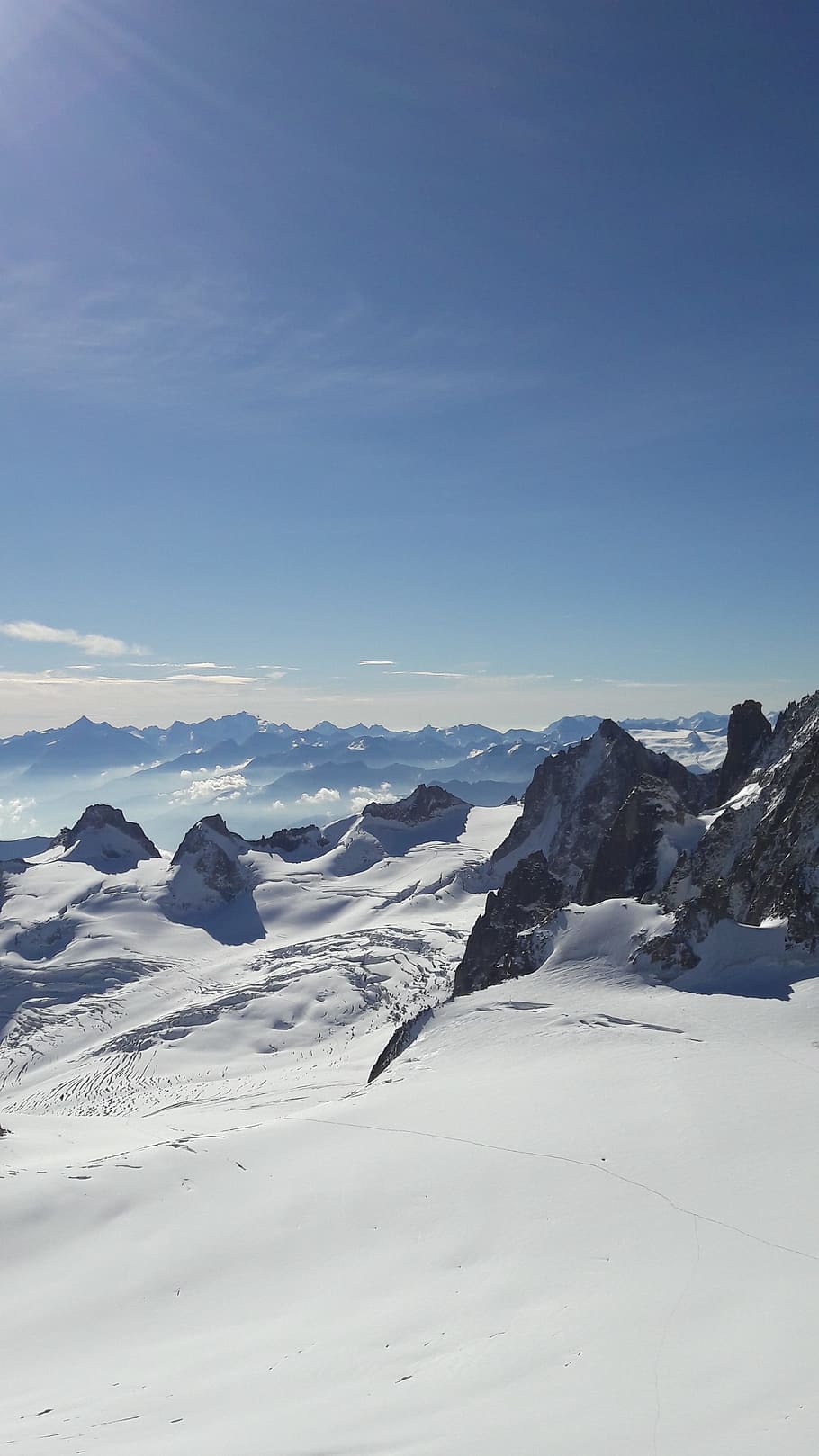 needle, the, midday, chamonix, winter, beauty in nature, cold temperature HD wallpaper