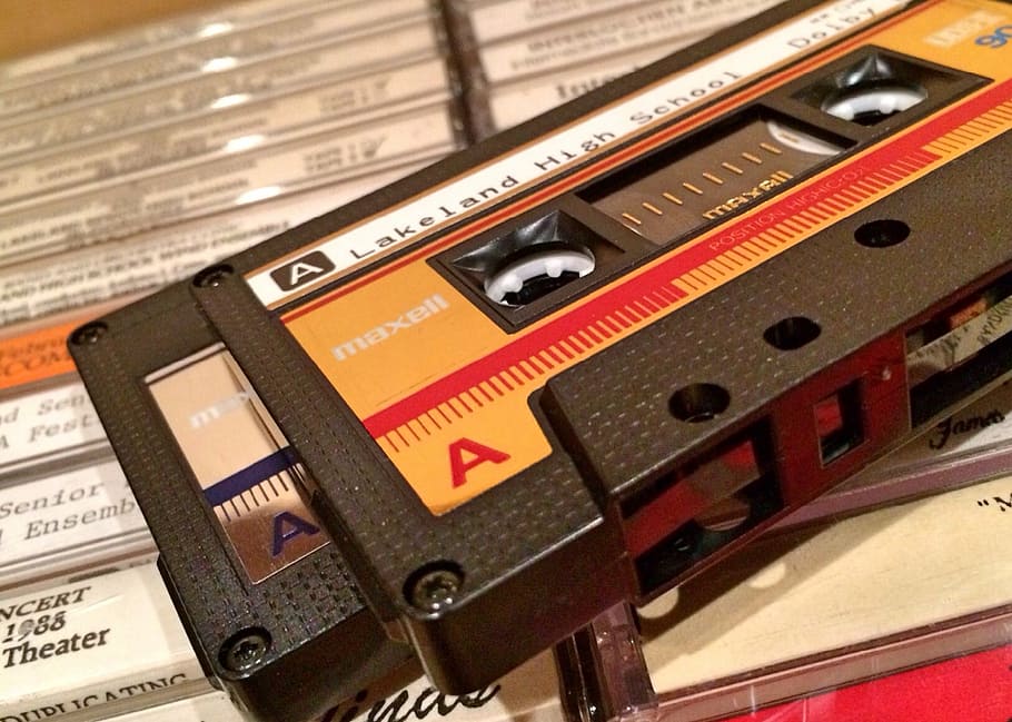 Old Cassette Tapes  Stock Cassette Player HD phone wallpaper  Pxfuel