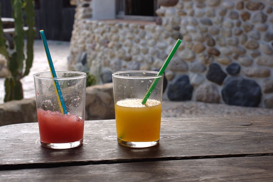 refreshments, slush, leisure, terrace, food and drink, glass HD wallpaper