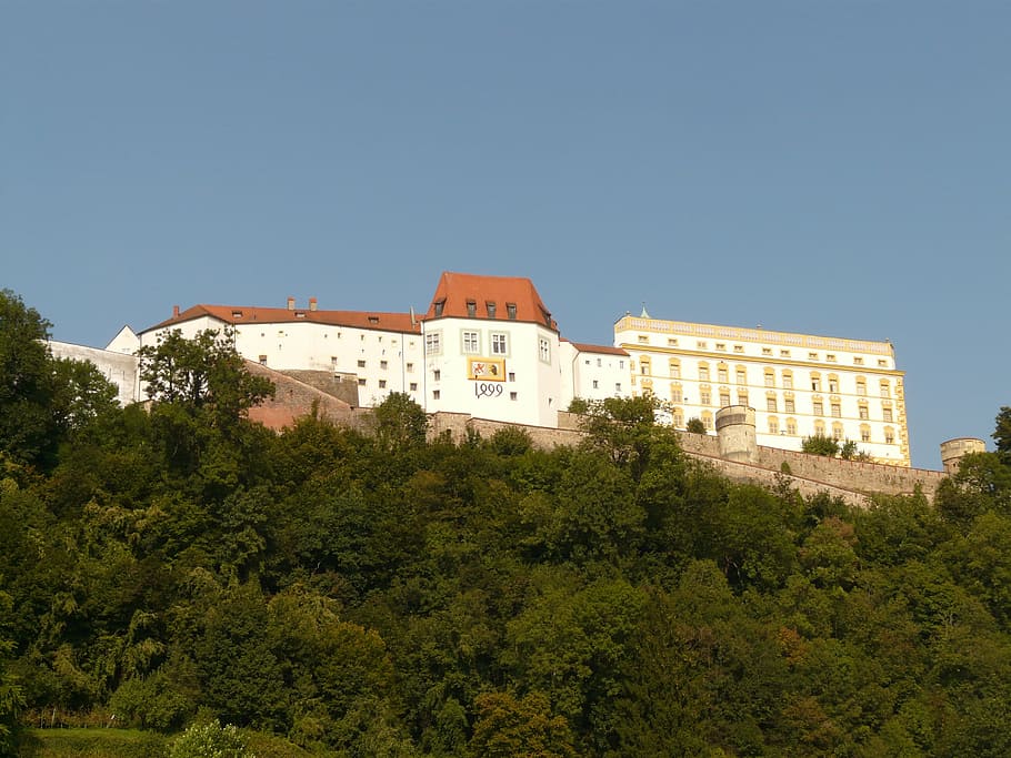Veste Oberhaus, Fortress, Passau, Castle, residence, bishop's residence, HD wallpaper