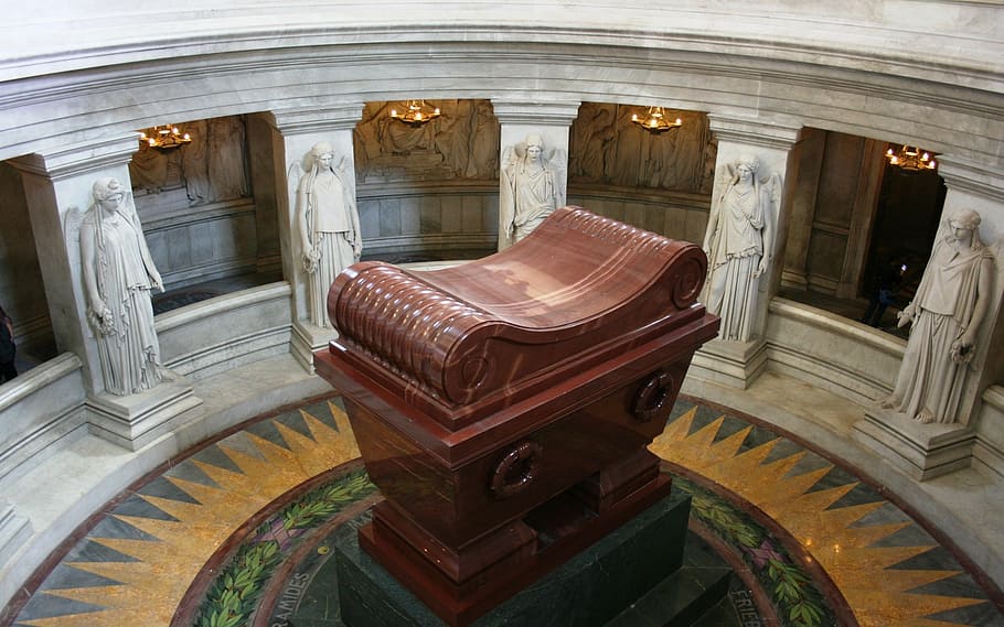 tomb of napoleon, invalides, marble, paris, built structure, HD wallpaper