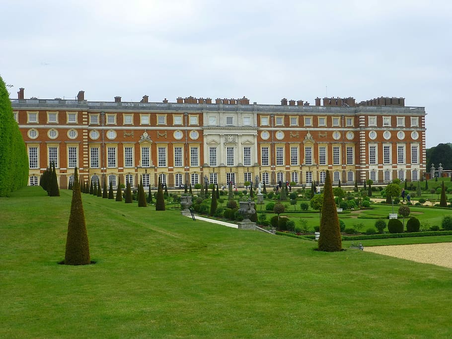 palace, hampton court, king henry, henry the 8th, british, england, HD wallpaper