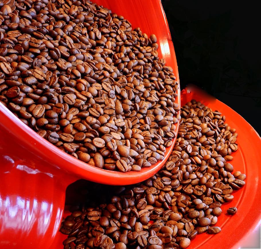 coffee, coffee beans, aroma, caffeine, roasted, roasting, stimulant HD wallpaper