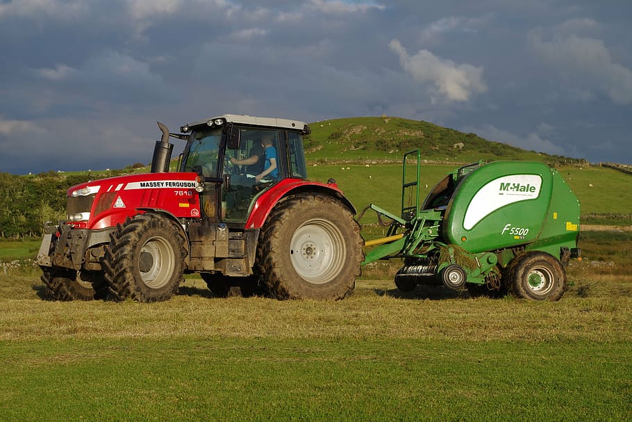 HD wallpaper: deutz, tractors, tug, landtechnik, agriculture, working ...