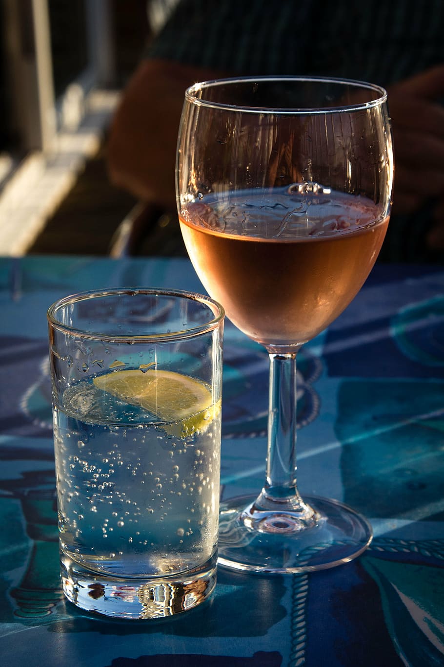 water, glass, wine, bubbles, food and drink, glass of water HD wallpaper