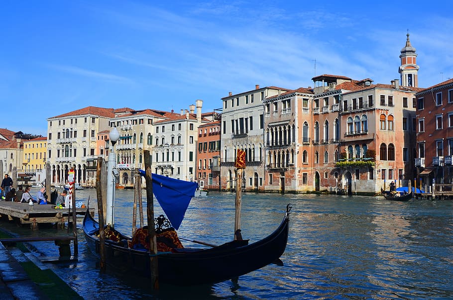1074271 landscape colorful city cityscape Italy water building  house Tourism evening town canal waterway  Rare Gallery HD Wallpapers
