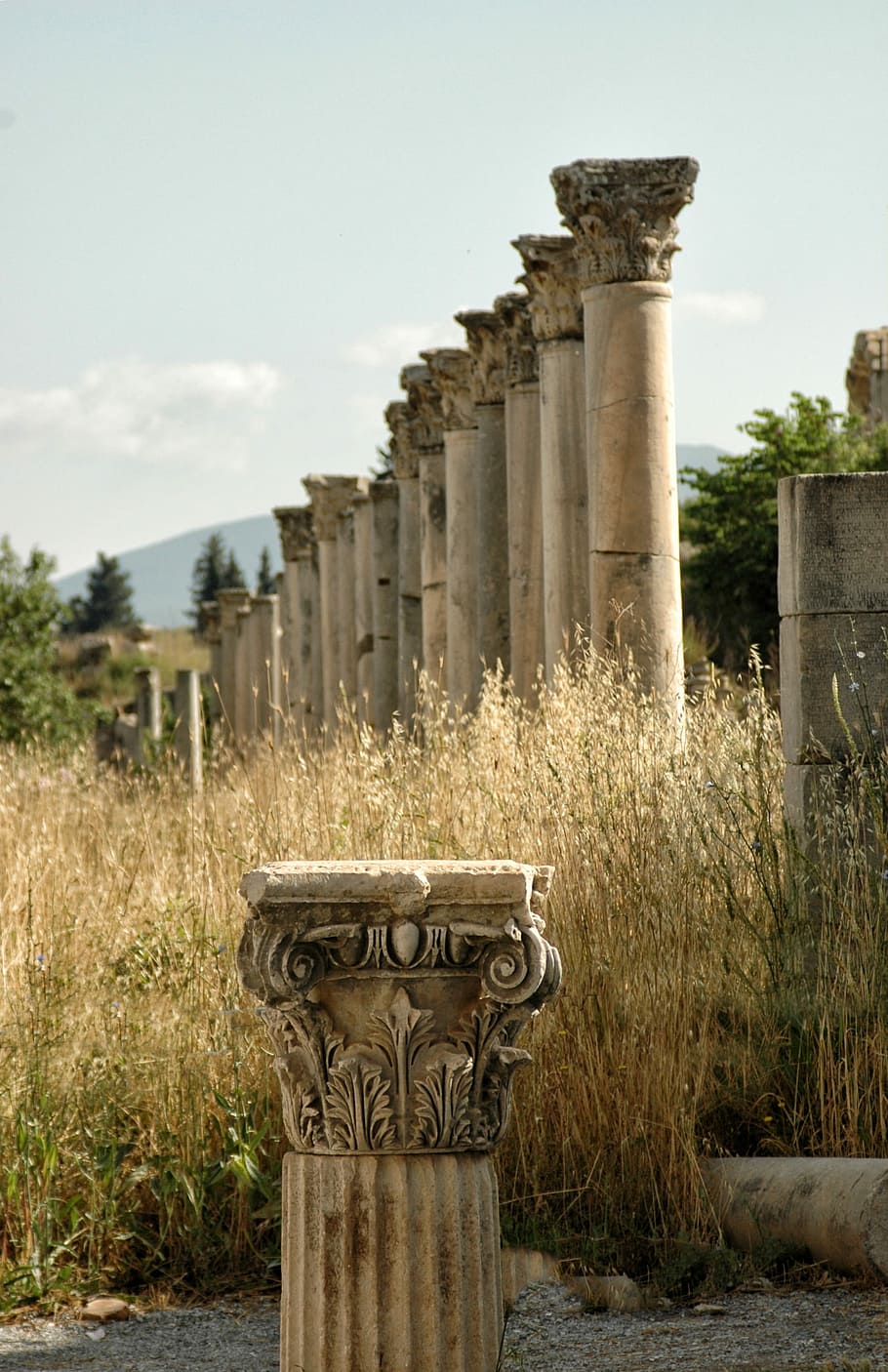 Ruins, Ephesus, Greek, City, remains, greek city, asia minor