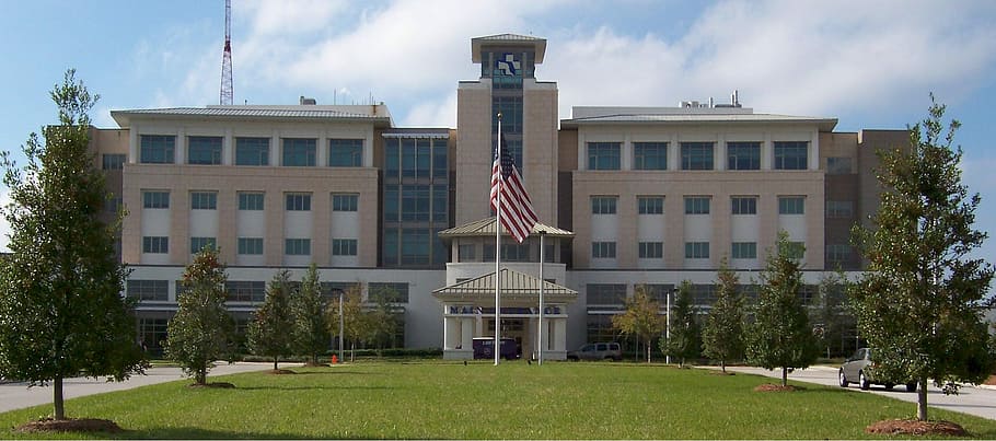 Baptist Medical Center South in Jacksonville, Florida, building, HD wallpaper