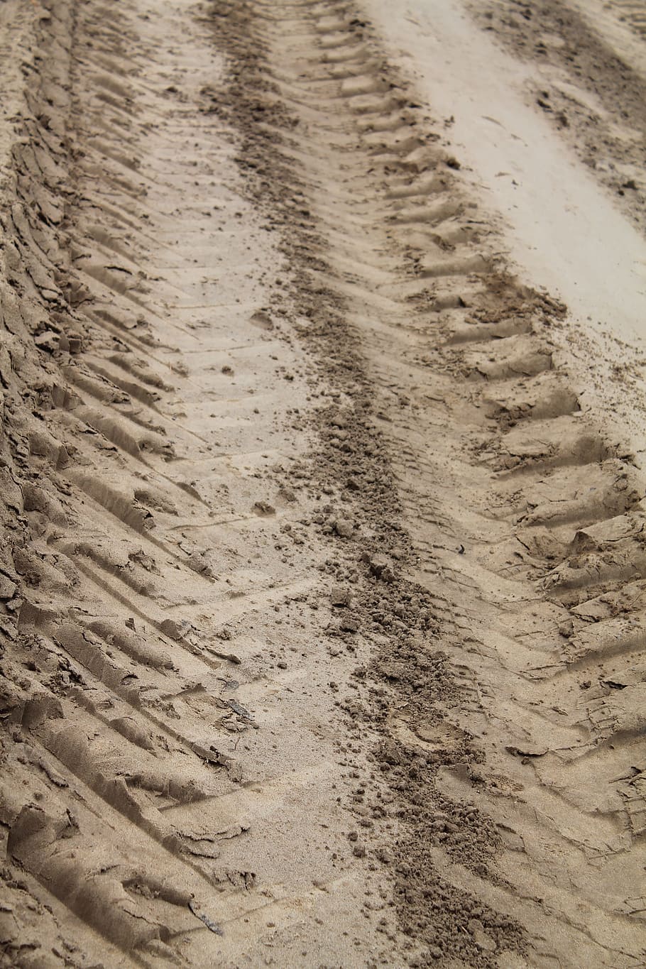 forest road, pattern, sand, beach, land, high angle view, no people HD wallpaper