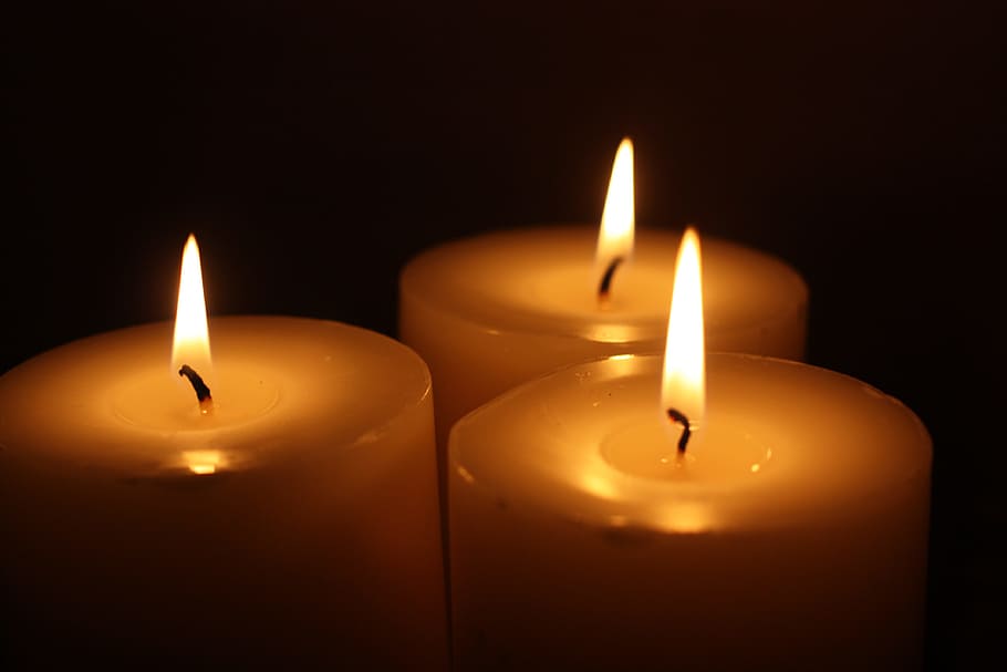 Candle, Light, Flame, Atmosphere, Fire, fire - natural phenomenon HD wallpaper