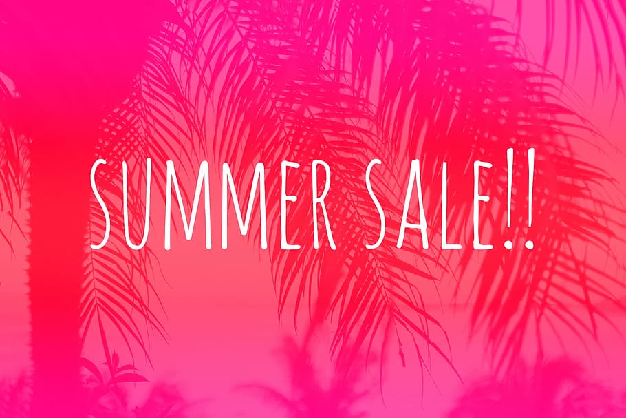 Summer Sale! advertisement, illustration, vector, backgrounds HD wallpaper