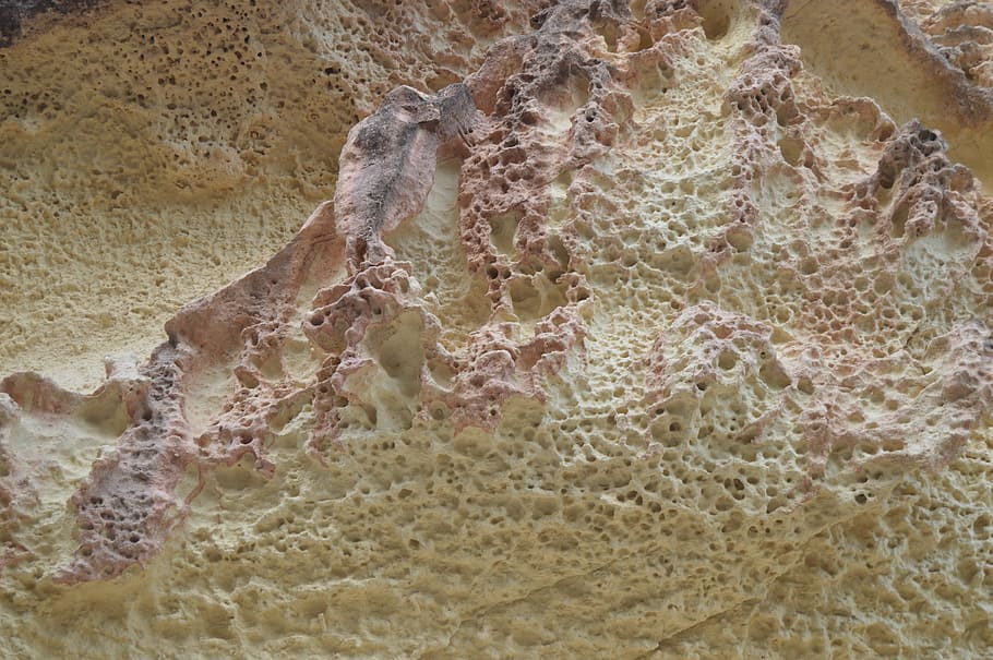 rock, texture, rock texture, sandstone, erosion texture, no people HD wallpaper