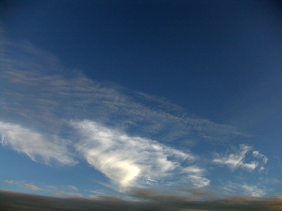 sky, cloud, nature, blue, landscape, weather, cloud - Sky, scenics HD wallpaper