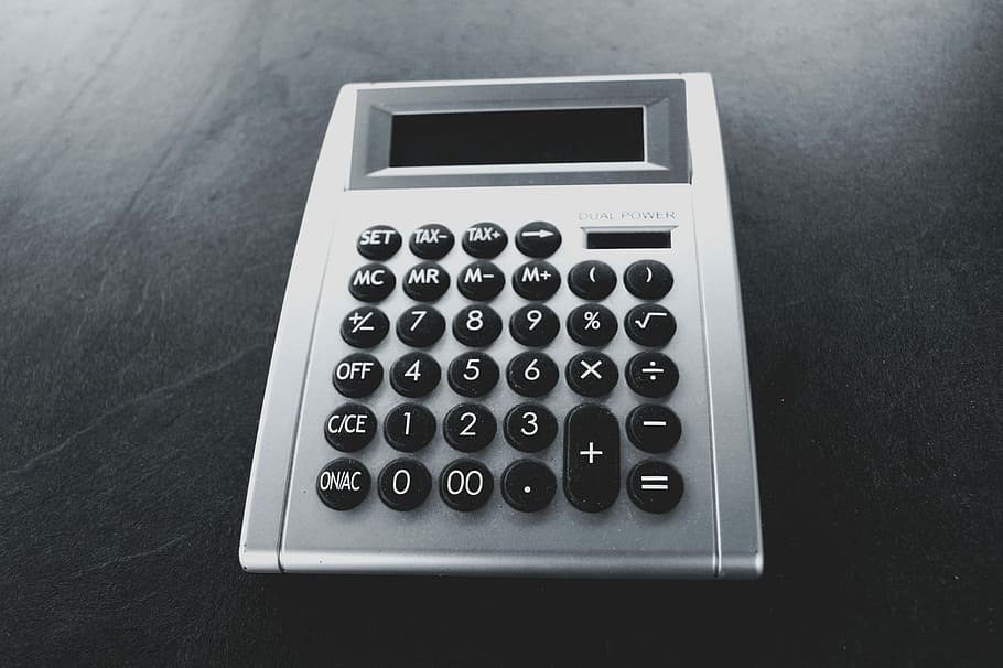 Calculator, Device, Numbers, count, pay, type in, mathematics HD wallpaper