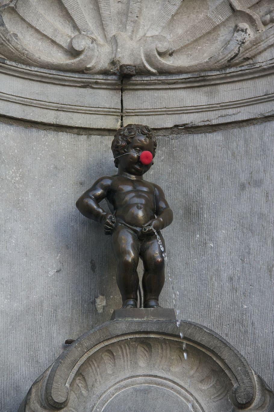 pee, brussels, street, source, manneken pis, representation HD wallpaper