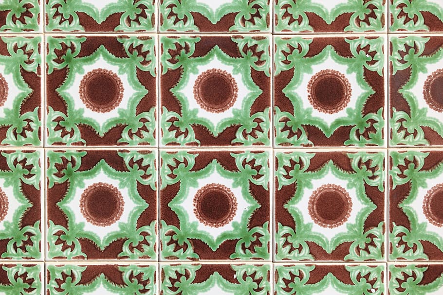 HD wallpaper: Ceramic, Portugal, Tiles, Wall, Covering, regular, pattern |  Wallpaper Flare