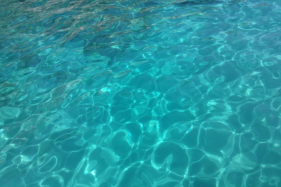 water, blue, beach, pool, swimming pool, full frame, rippled HD wallpaper
