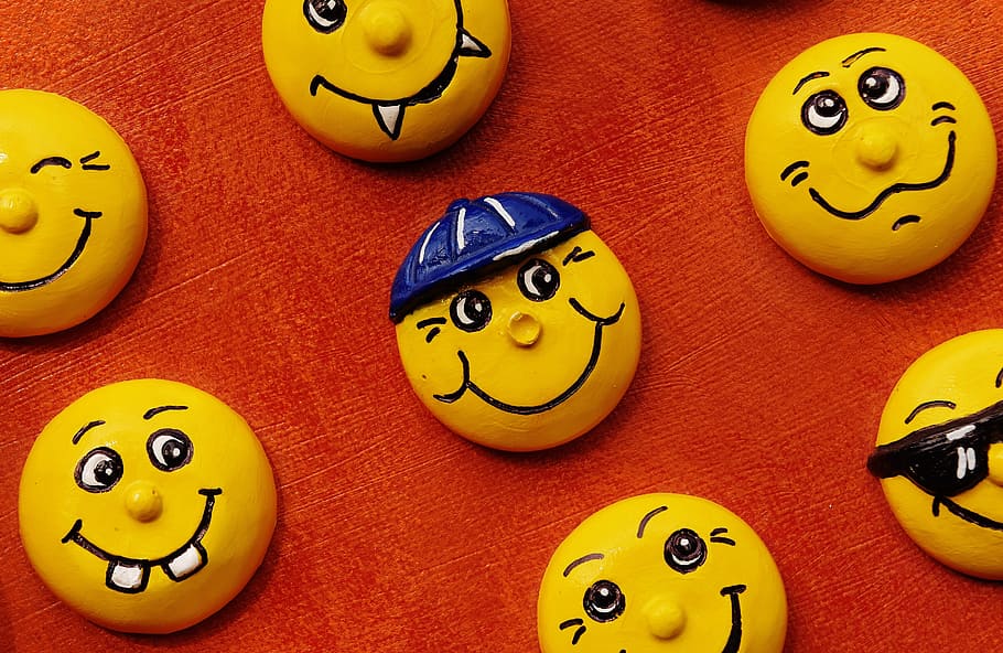 smiley, laugh, hand labor, homemade, funny, emoticon, smilies HD wallpaper