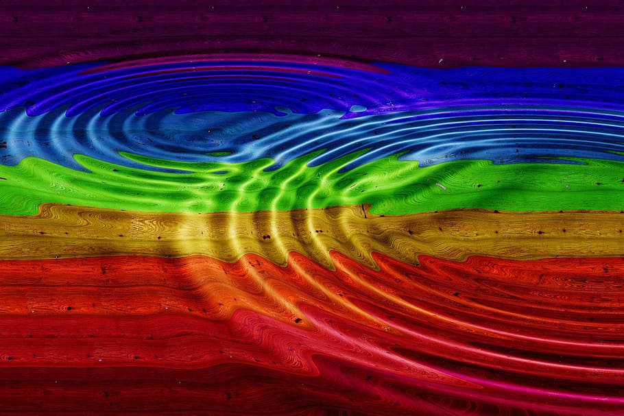 water ripple, abstract, pattern, lines, wave, movement, swing HD wallpaper