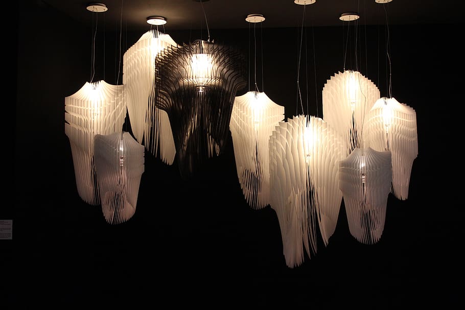 molding, light, works, electric Lamp, hanging, decoration, lighting equipment HD wallpaper