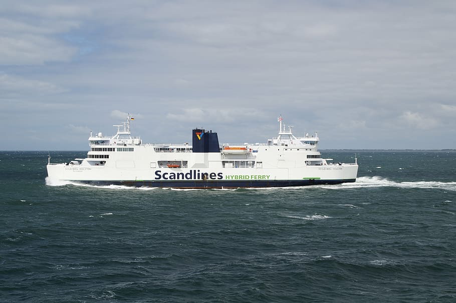 ferry, ship, danish, denmark, hybrid, hybrid ship, scandlines HD wallpaper