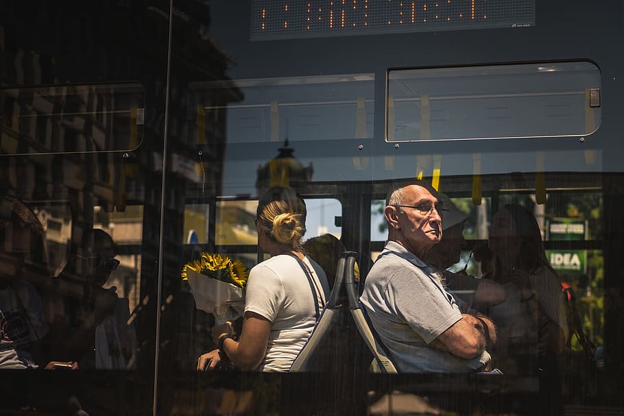 sad, alone, people, old, man, woman, chair, sit, glass, travel HD wallpaper